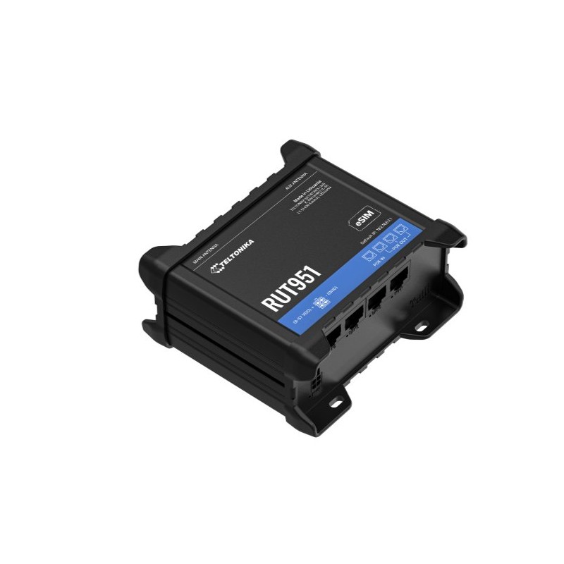 Teltonika RUT951 PoE+ Průmyslový Mobilní Router s eSIM a PoE+ (bez zdroje)