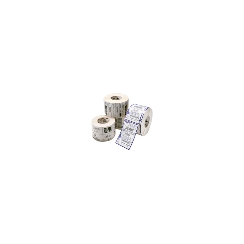 Label, Paper, 57x19mm Thermal Transfer, Z-Select 2000T, Coated, Permanent Adhesive, 76mm Core, Perforation