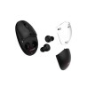 C-TECH myš s TWS sluchátky Dual mode WLM-21, bezdrátová, BT5.0 + 2,4GHz, 1600DPI, 3 tlačítka, USB nano receiver, černá