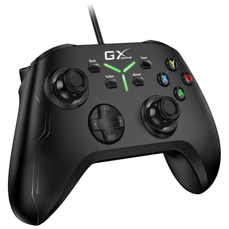 Genius GX Gaming MaxFire GX-21UV,Gamepad, drátový, dual vibrace,PC, Switch, Switch Lite, PS3, PS4,Android,USB, podsvícen