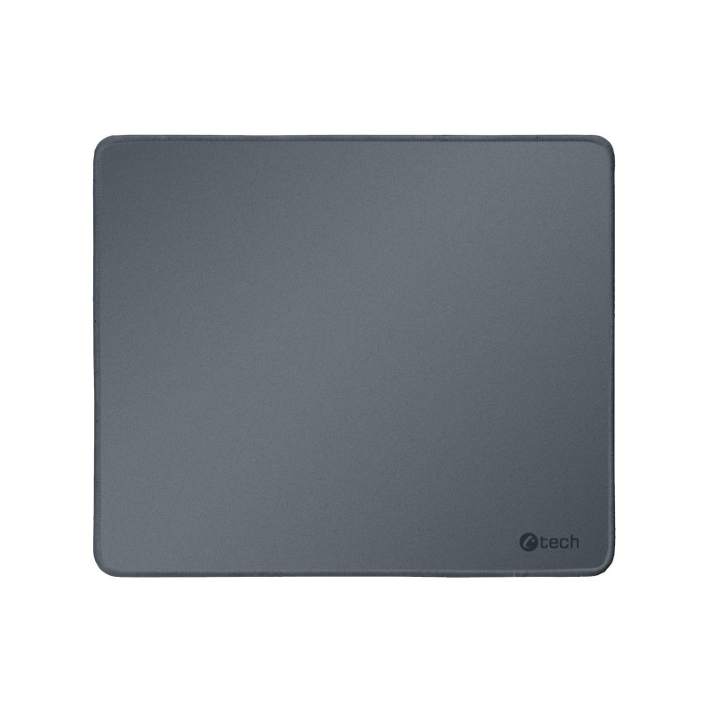 C-TECH podložka pod myš MP-01, šedá, 320x270x4mm, obšité okraje