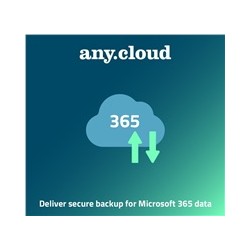 Anycloud 365 | Anycloud Backup for Microsoft 365 (1USER/1M)