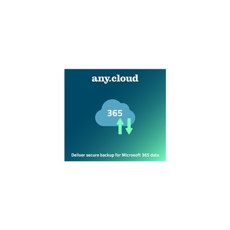 Anycloud 365 | Anycloud Backup for Microsoft 365 (1USER/1M)