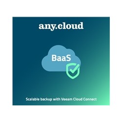 Anycloud BaaS | BaaS for Veeam Storage (1TB/1M)