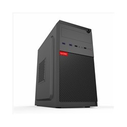 BAZAR - 1stCOOL skříň STEP 5, micro tower, AU, USB 3.0, bez zdroje, černá - Po opravě