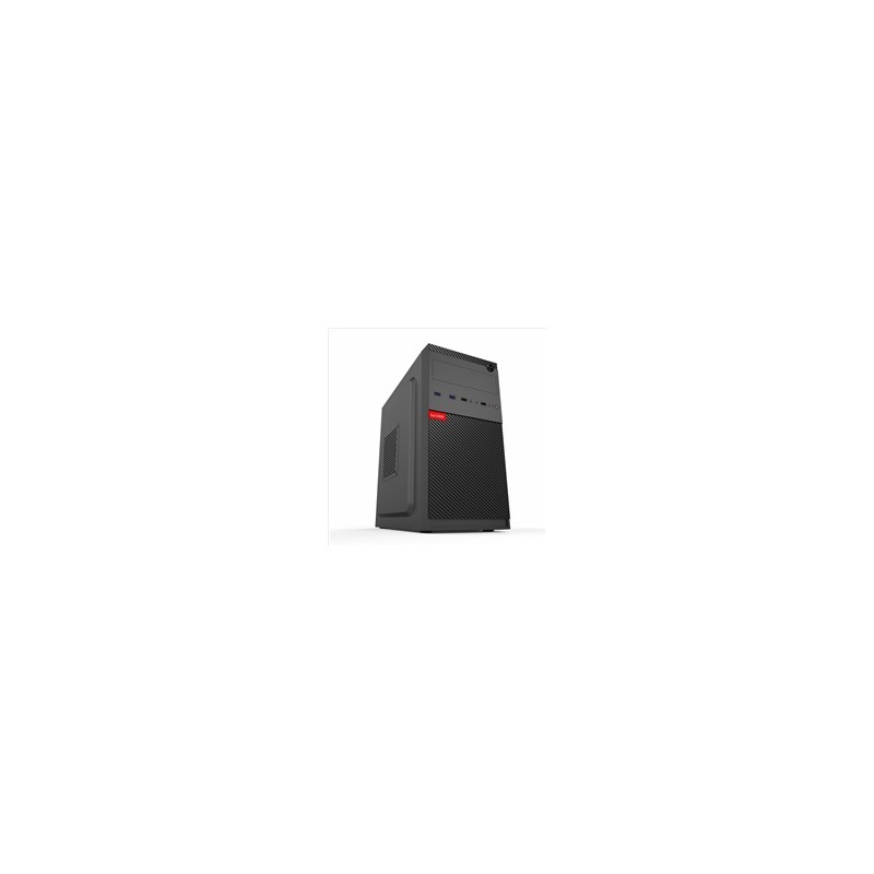 BAZAR - 1stCOOL skříň STEP 5, micro tower, AU, USB 3.0, bez zdroje, černá - Po opravě