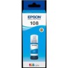 EPSON 108 EcoTank Cyan ink bottle