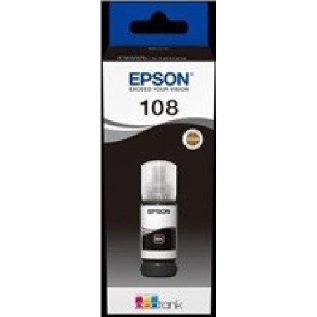 EPSON 108 EcoTank Black ink bottle