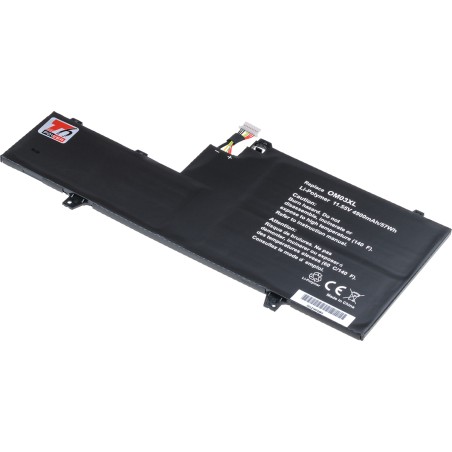 Baterie T6 Power pro HP EliteBook x360 1030 G2, 4900mAh, 57Wh, 3cell, Li-pol, type 1