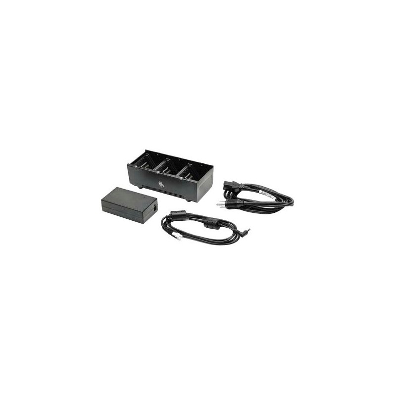 3 slot battery charger ZQ600, QLn and ZQ500 Series Includes power supply and EU power cord SACMPP3BCHGEU101