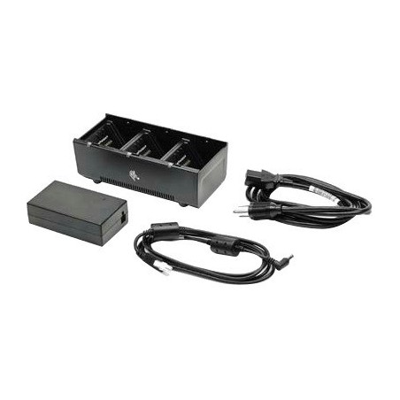 3 slot battery charger ZQ600, QLn and ZQ500 Series Includes power supply and EU power cord SACMPP3BCHGEU101