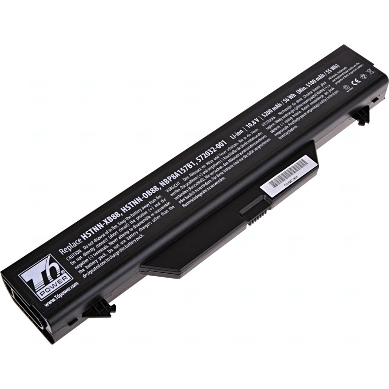 Baterie T6 Power HP ProBook 4510s, 4515s, 4710s, 5200mAh, 56Wh, 6cell
