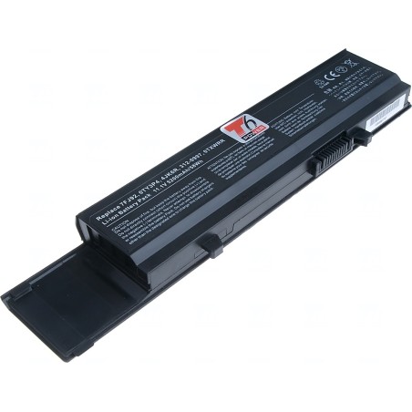 Baterie T6 Power pro Dell Vostro 3400, 3500, 3700 serie, 5200mAh, 58Wh, 6cell