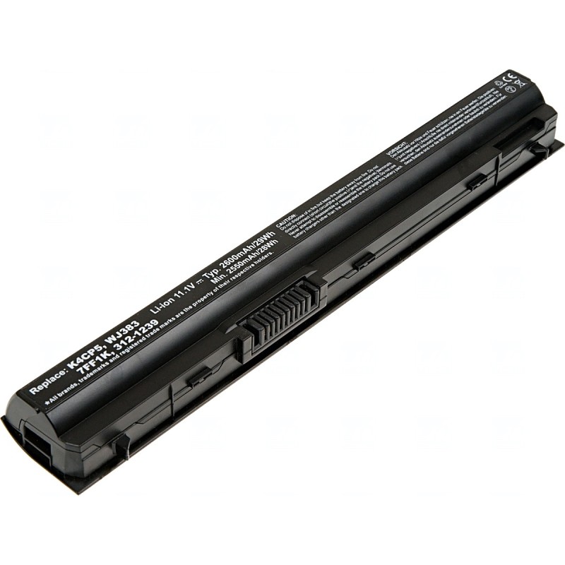 Baterie T6 Power pro Dell Latitude E6220, E6230, E6320, E6330, E6430s, 2600mAh, 29Wh, 3cell