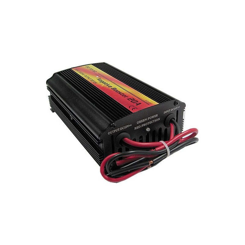 Měnič napětí Carspa CNT2412-20A, z 24V na 12V, 20A, 240W