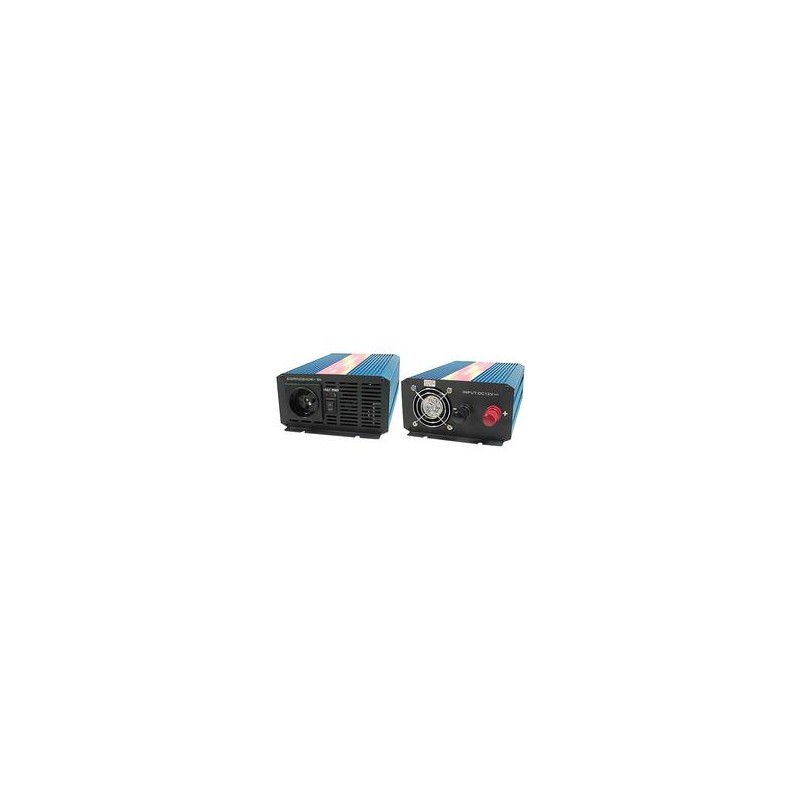 Měnič napětí Carspa P600-12, 12V/230V 600W čistá sínusovka