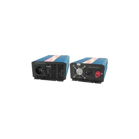 Měnič napětí Carspa P600-12, 12V/230V 600W čistá sínusovka