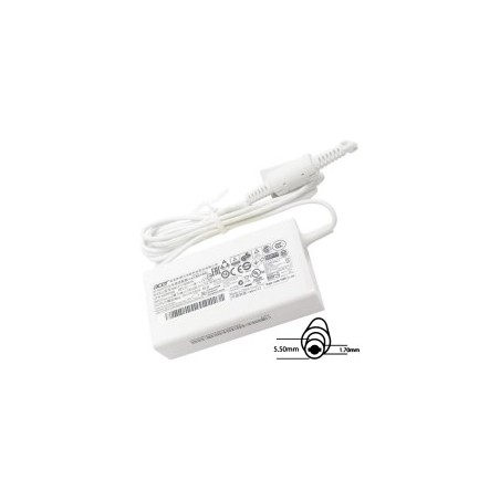 Acer orig. NTB adaptér 65W19V AC 5.5x1.7 mm (bez síťové šňůry) bílý