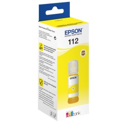 EPSON ink bar 112 EcoTank Pigment Yellow ink bottle, BAR 6000 stran