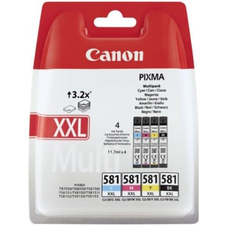 Canon CLI-581XXL BK/C/M/Y MULTI SEC