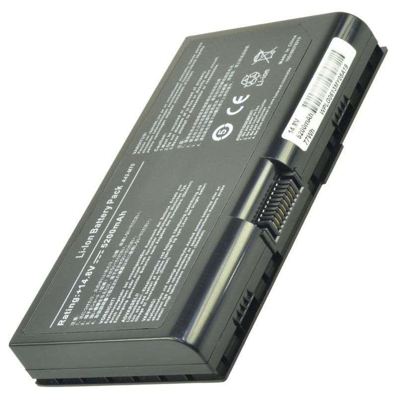 Baterie 14,8V 5200mAh pro ASUS F70SL, G71G, M70SA, N70, N90, X71Q