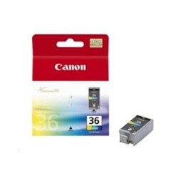 Canon CARTRIDGE CLI-36 barevná TWIN-PACK pro PIXMA iP100, iP110, mini260, mini320 (249 str.)