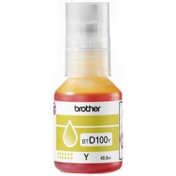 BROTHER INK BT-D100Y yellow pro T23x, T43x, T53x, T73x, T93x cca 5000 stránek - INKTANK