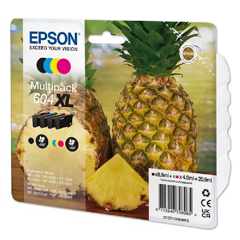 EPSON Multipack 4-colours 604XL Ink