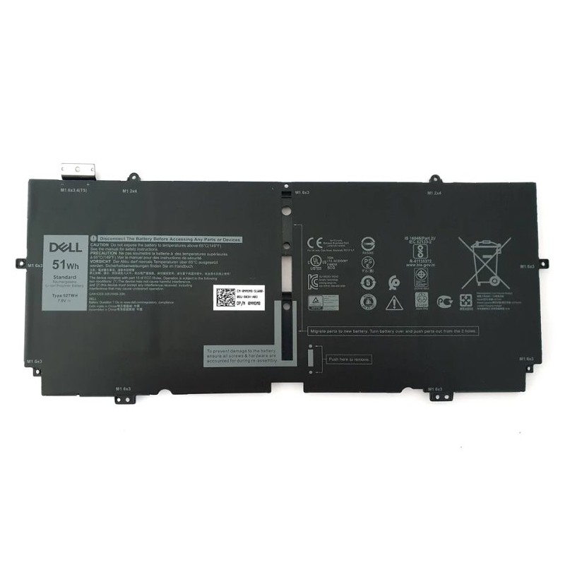 Dell Baterie 4-cell 51W/HR LI-ON pro XPS 7390, 7390 2v1