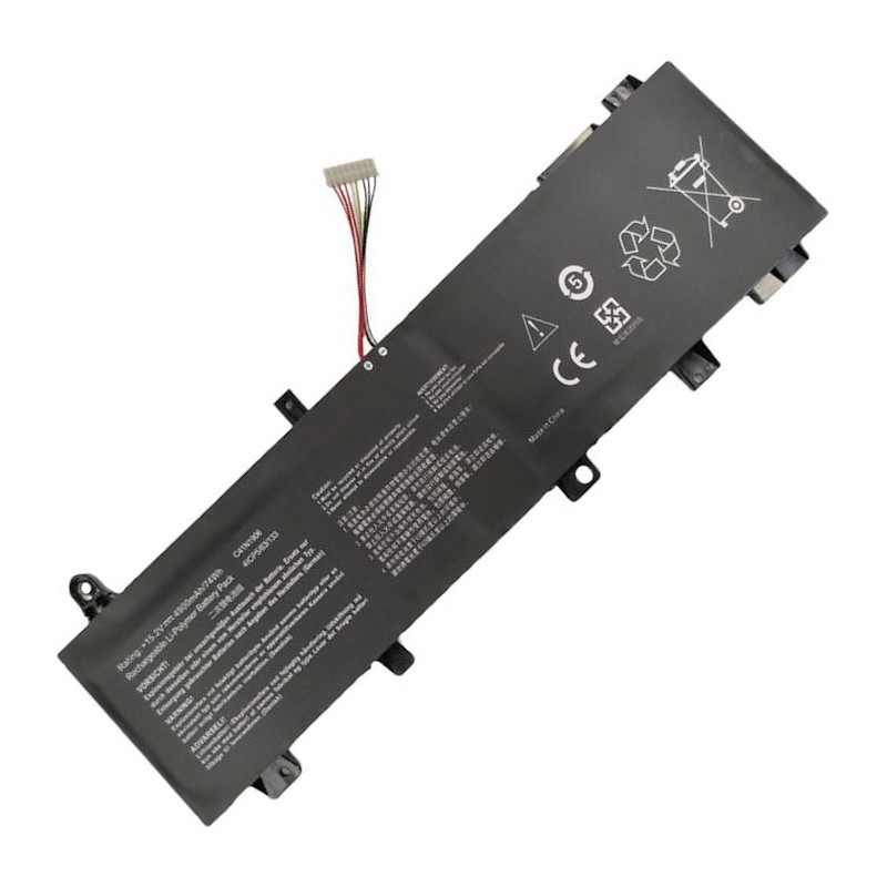 2-POWER Baterie 15,2V 4900mAh pro ASUS FA506IV, FA506QM, FA706QR, FX506HC, TUF566LU, TUF566QM