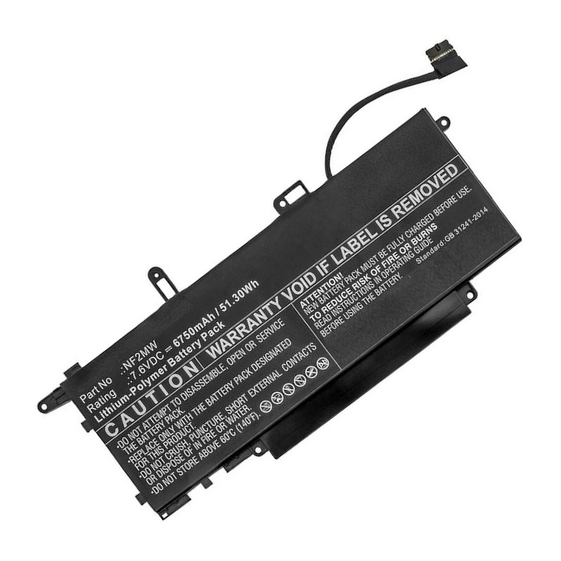 Baterie 7,6V 6750mAh pro Dell Latitude 7400 2-in-1