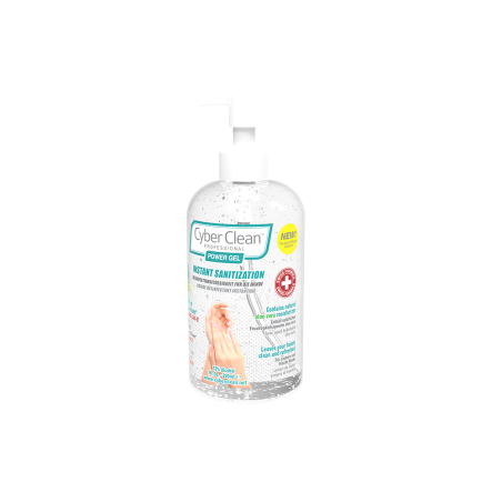 CyberClean POWER GEL - instant liquid sanitizer 7 oz / 220 ml (47029)