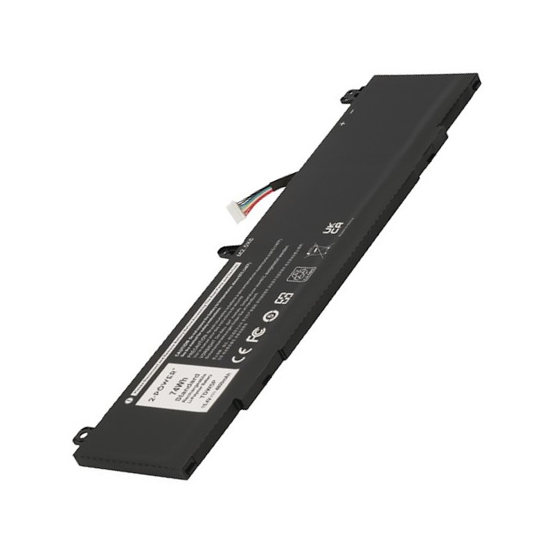 2-POWER Baterie 15,4V 4800mAh pro Dell Alienware 13 R3