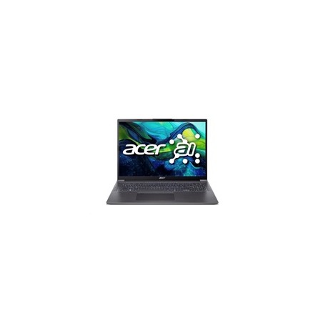 ACER NTB Aspire 16 (A16-71M-50JT),Ultra5-115U,16"WUXGA,16GB,512GB SSD,Intel Graphics,W11H,Gray