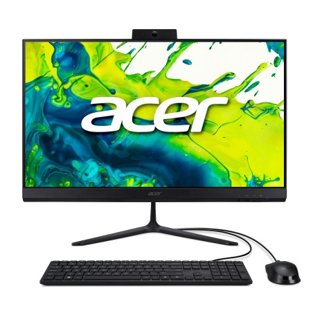 ACER PC AiO Aspire C24-2G,iCore 5 120U,23.8" FHD,8GB,512GB SSD,UHD,W11,Black