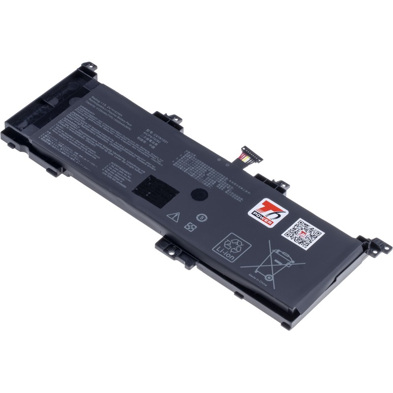 Baterie T6 Power pro Asus ROG Strix GL502VS, GL502VY, 4120mAh, 62Wh, 4cell, Li-poly