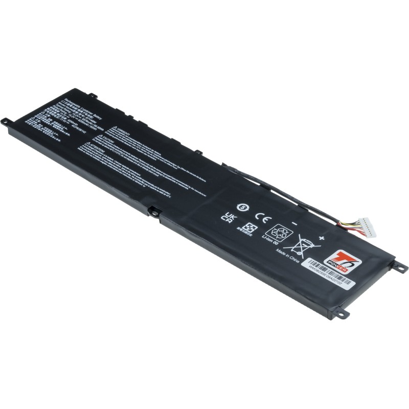 Baterie T6 Power pro MSI BTY-M6M, 6250mAh, 95Wh, 4cell, Li-poly