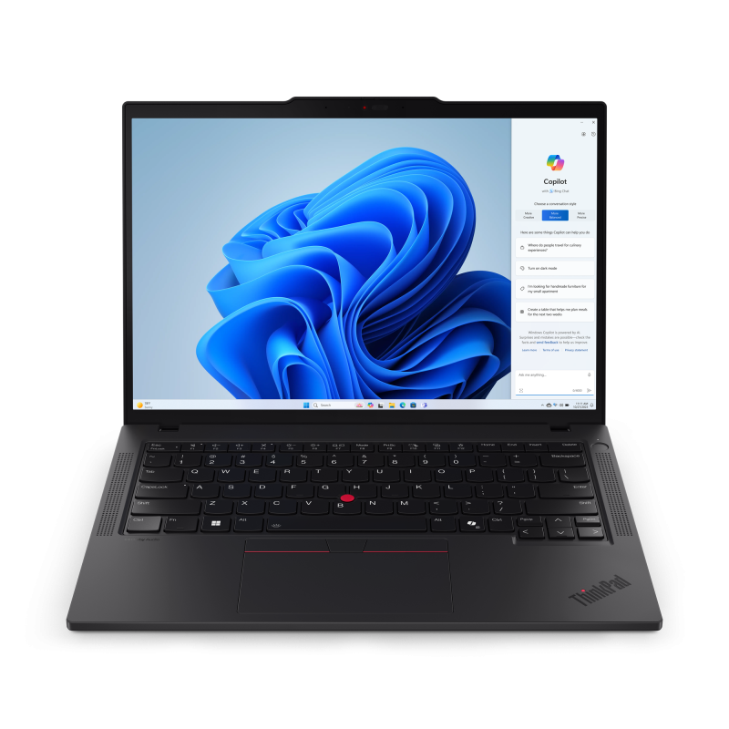 Lenovo ThinkPad T/T14 Gen 5 (Intel)/U7-155U/14"/WUXGA/32GB/1TB SSD/4C-iGPU/W11P/Black/3RNBD