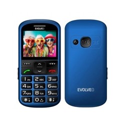 EVOLVEO EasyPhone XS, mobilní telefon pro seniory, modrá