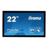 22" iiyama TF2234MC-B7X: IPS, FullHD, capacitive, 10P, 350cd/m2, VGA, DP, HDMI, IP65, černý