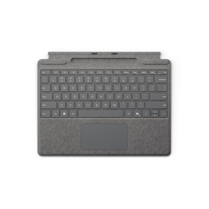 Microsoft Surface Pro Keyboard with Slim Pen Storage (Platinum), CZ&SK
