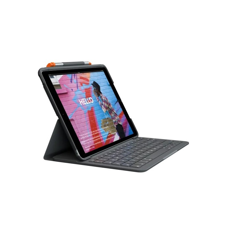 Logitech Slim Folio pro iPad (CZ layout, grav.)