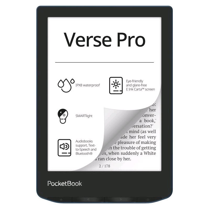 POCKETBOOK 634 Pocketbook Verse Pro - Azure