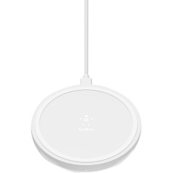 BELKIN 10W bezdrátová nabíječka se zdrojem a kabelem, bílá