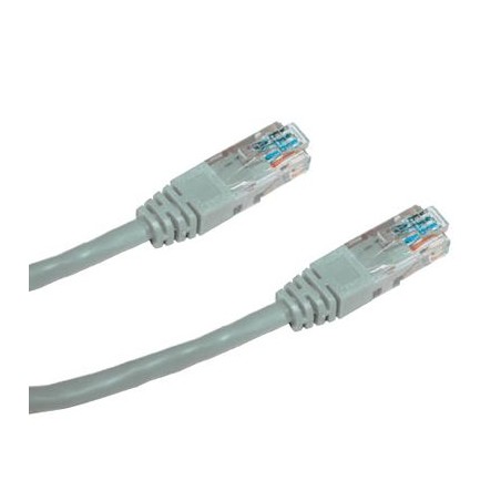 DATACOM Patchkabel 3m , UTP , Cat5e , RJ45, šedý