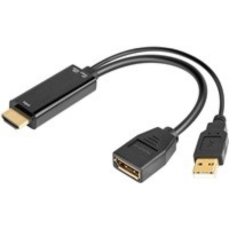PREMIUMCORD adaptér HDMI to DisplayPort s napájením
