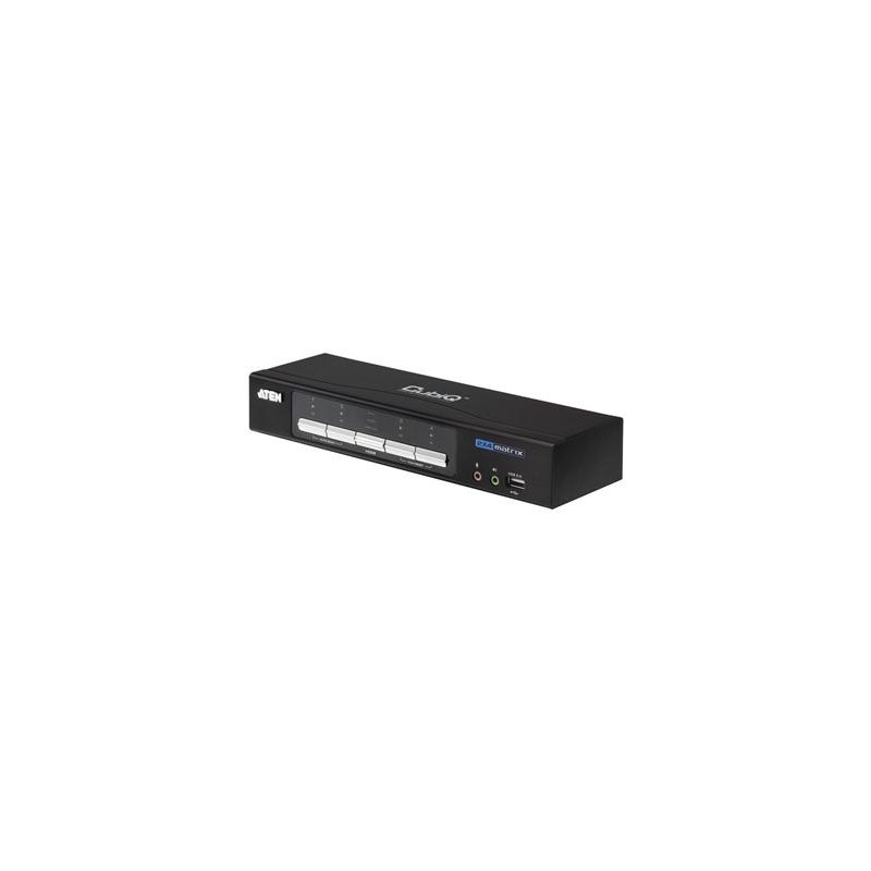 ATEN 2x4 port, DVI/HDMI KVMP, USB, audio, combo k.