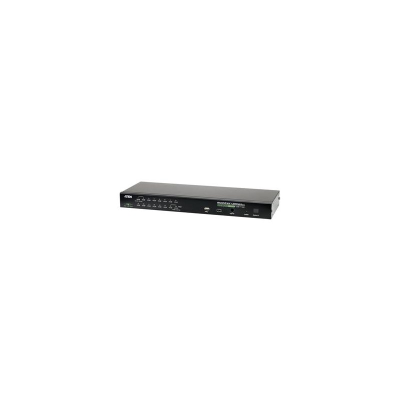 Aten 16-port KVM USB+PS/2 OSD, rack 19"+OverNet