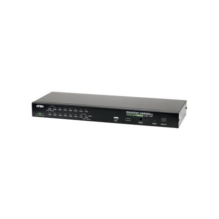 Aten 16-port KVM USB+PS/2 OSD, rack 19"+OverNet