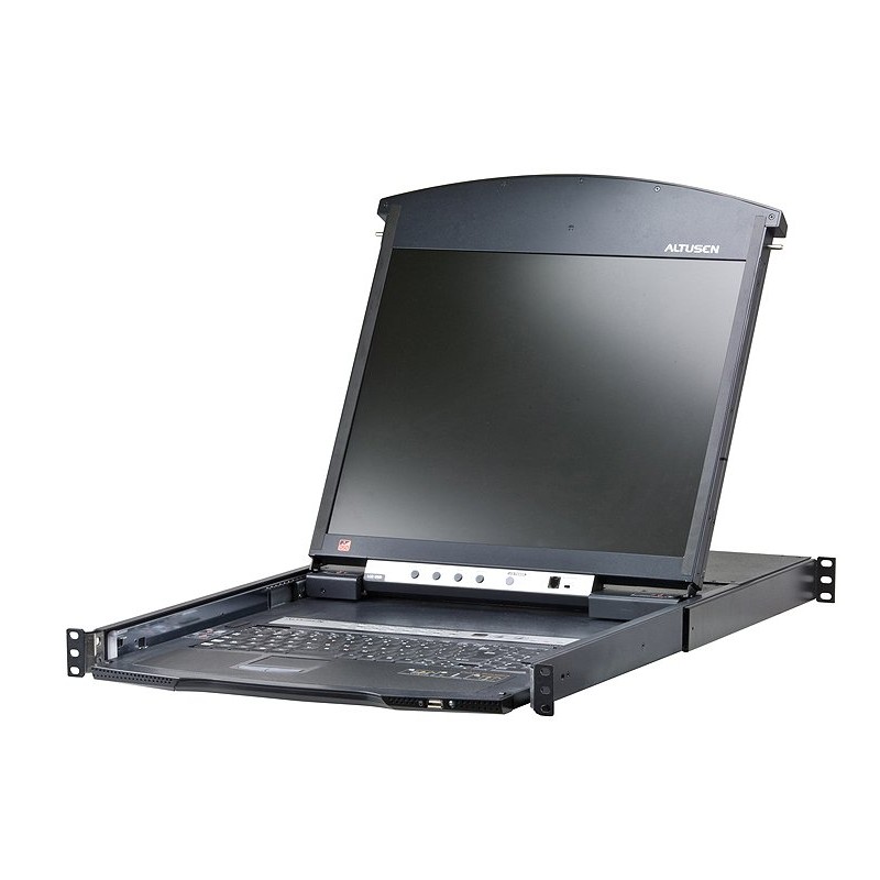 Aten 16-port Cat.5 KVM PS/2+USB,19" LCD, IP